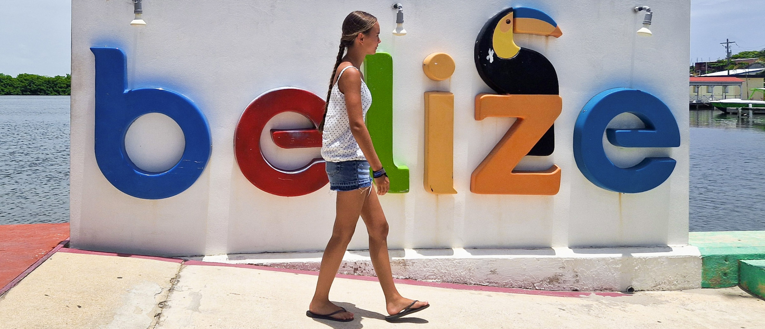 Belize met een tiener