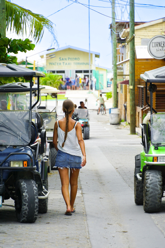 Belize met een tiener