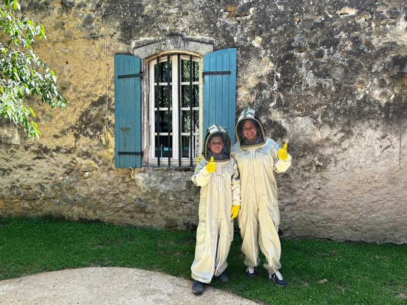 Bezoek bijenboederij in Frankrijk Ardeche