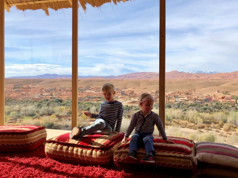 Bijzonder overnachten in Marokko met kinderen