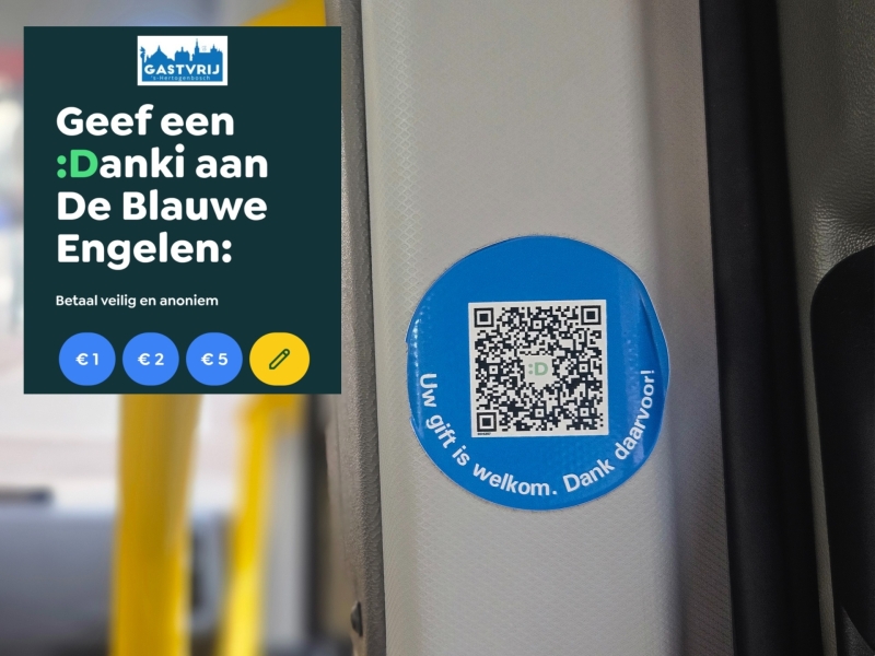 Blauwe Engelen bedankt