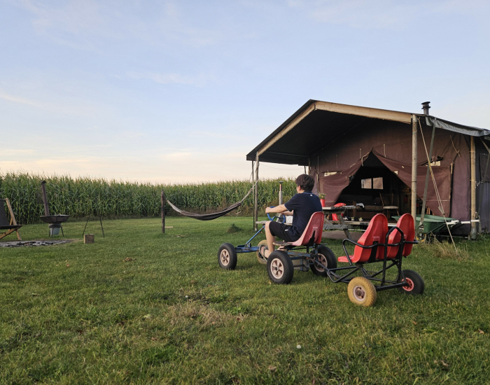 BoerenBed De Kalverweide glamping Drenthe