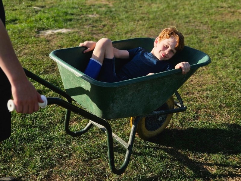 Boerenbed De Kalverweide met 7-jarige