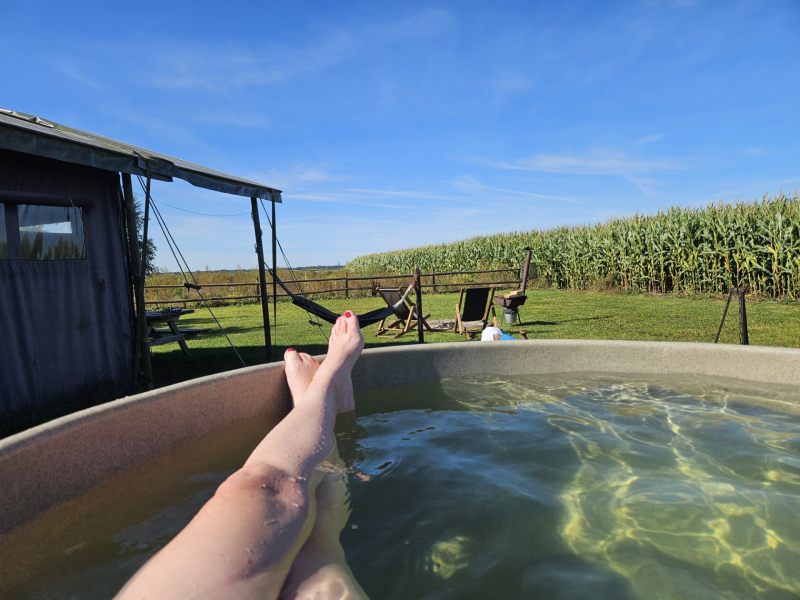 Boerenbed De Kalverweide met hot tub