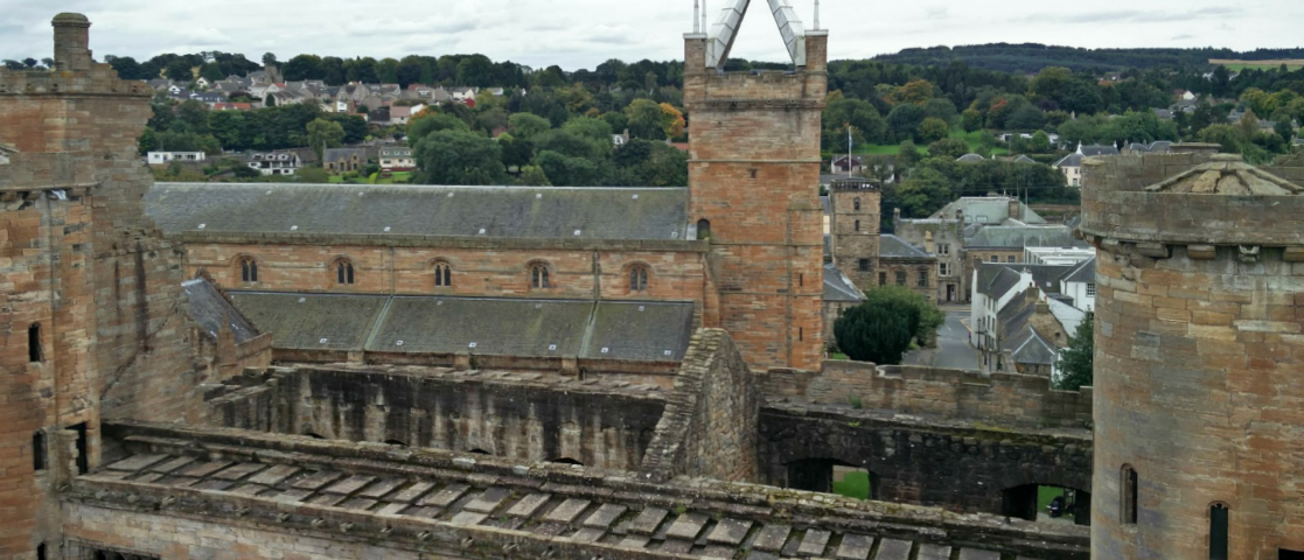 Linlithgow Palace, de geboorteplaats van Mary Queen of Scots