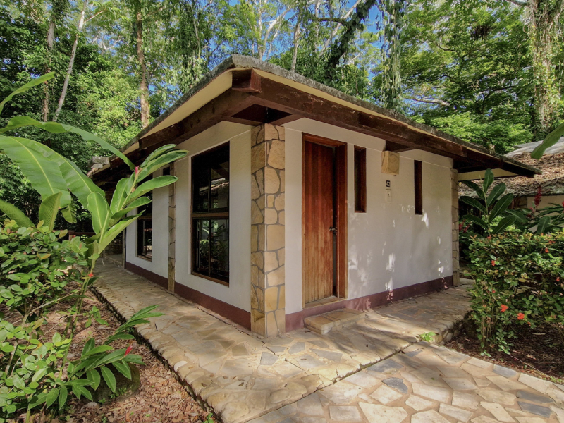 Cabins van Chan Kah Resort Village in de jungle Cabins van Chan Kah Resort Village in de jungle