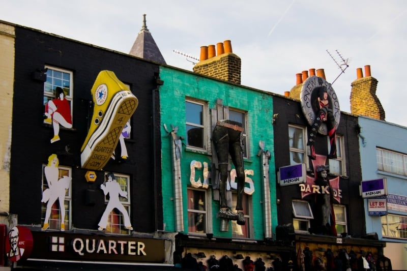 Camden market London met kinderen