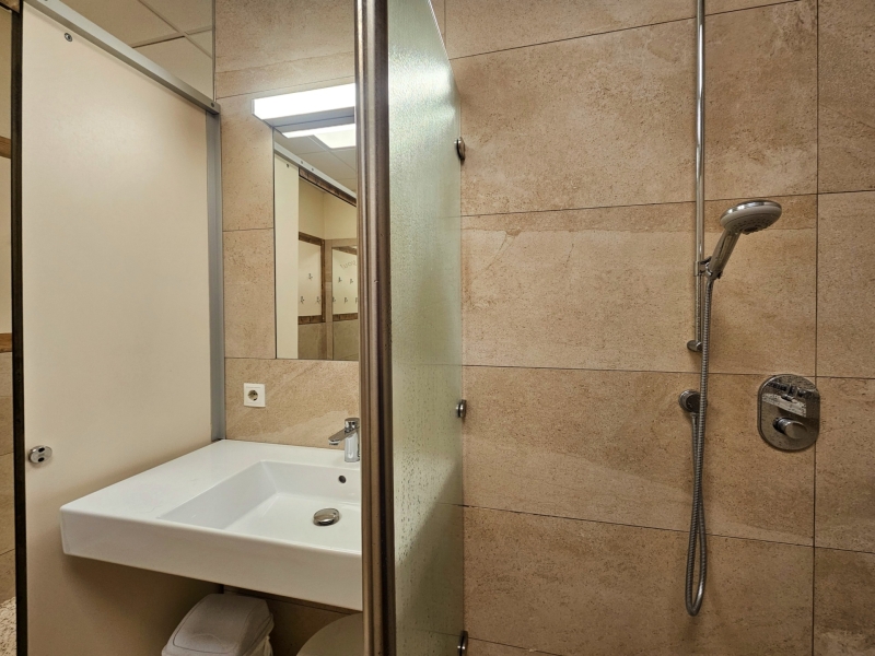 Campingdorf Hofer douche sanitair