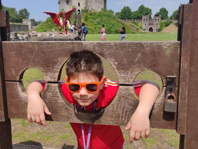 Cardiff Castle met kinderen