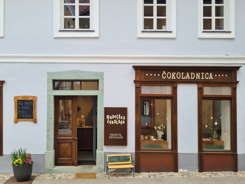 Chocoladewinkel Radolška Ĉokolada Slovenie