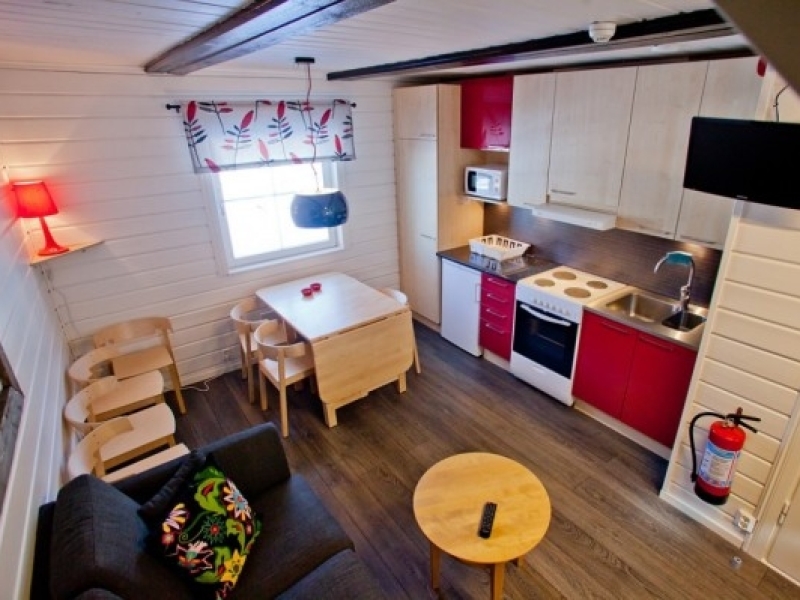 Cottages Malå Hotell Zweden met gezin