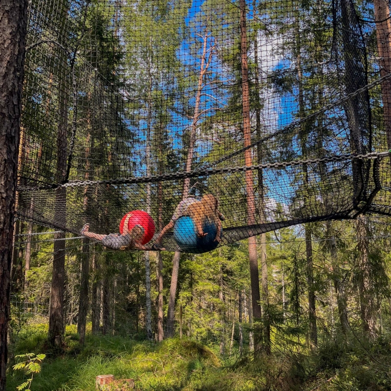 Den Lille Dyrehage boomtrampoline