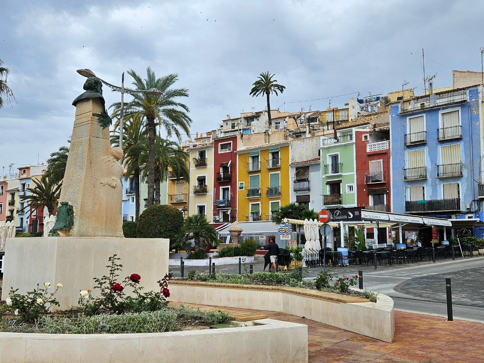 Dorpjes aan de Costa Blanca vlakbij Benidorm Kleurrijke dorpjes aan de Costa Blanca vlak bij Benidorm