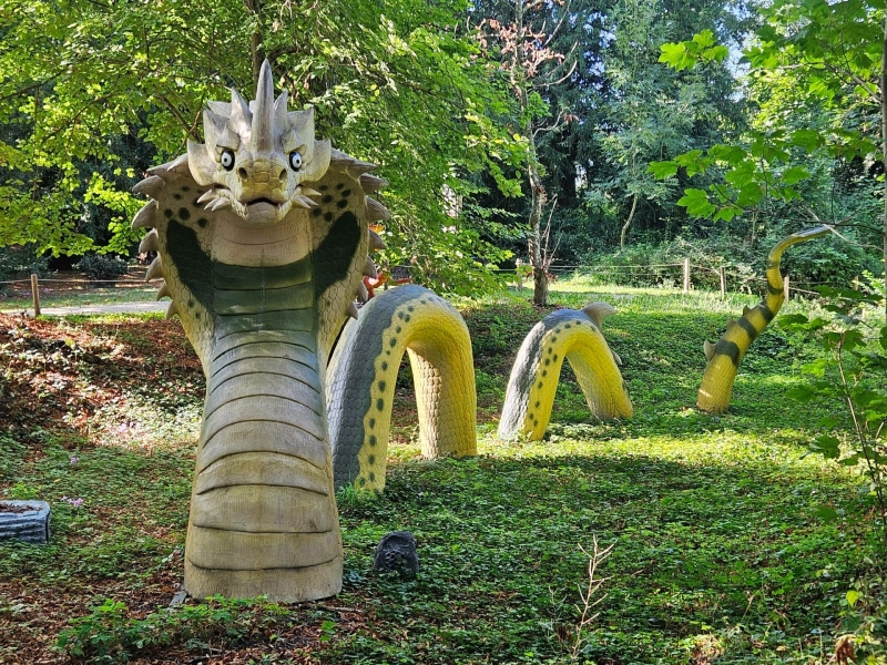 Draken bij Château de Meung sur Loire