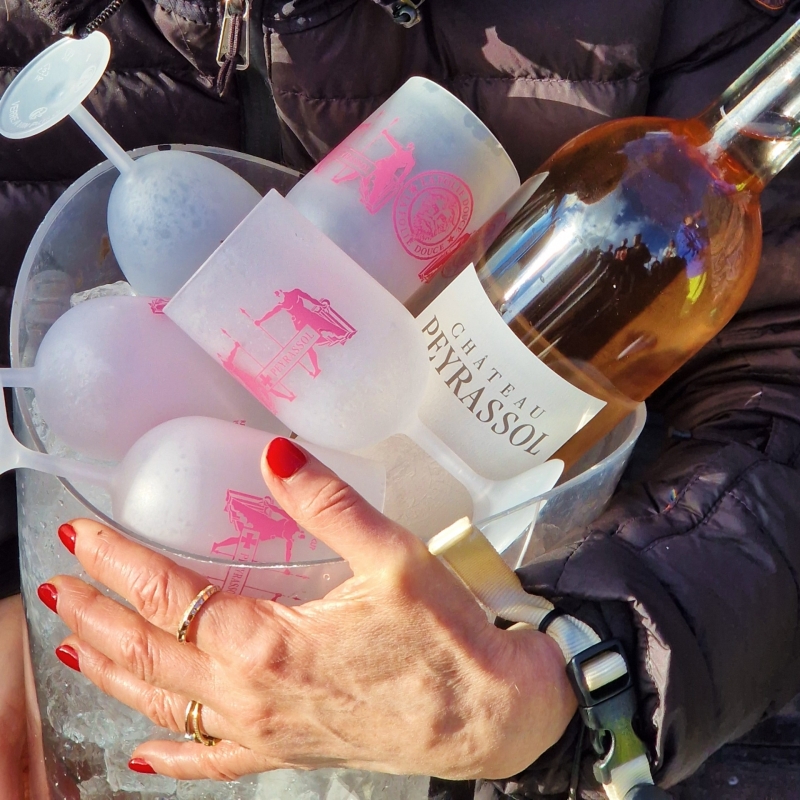 Drank apres ski Frankrijk