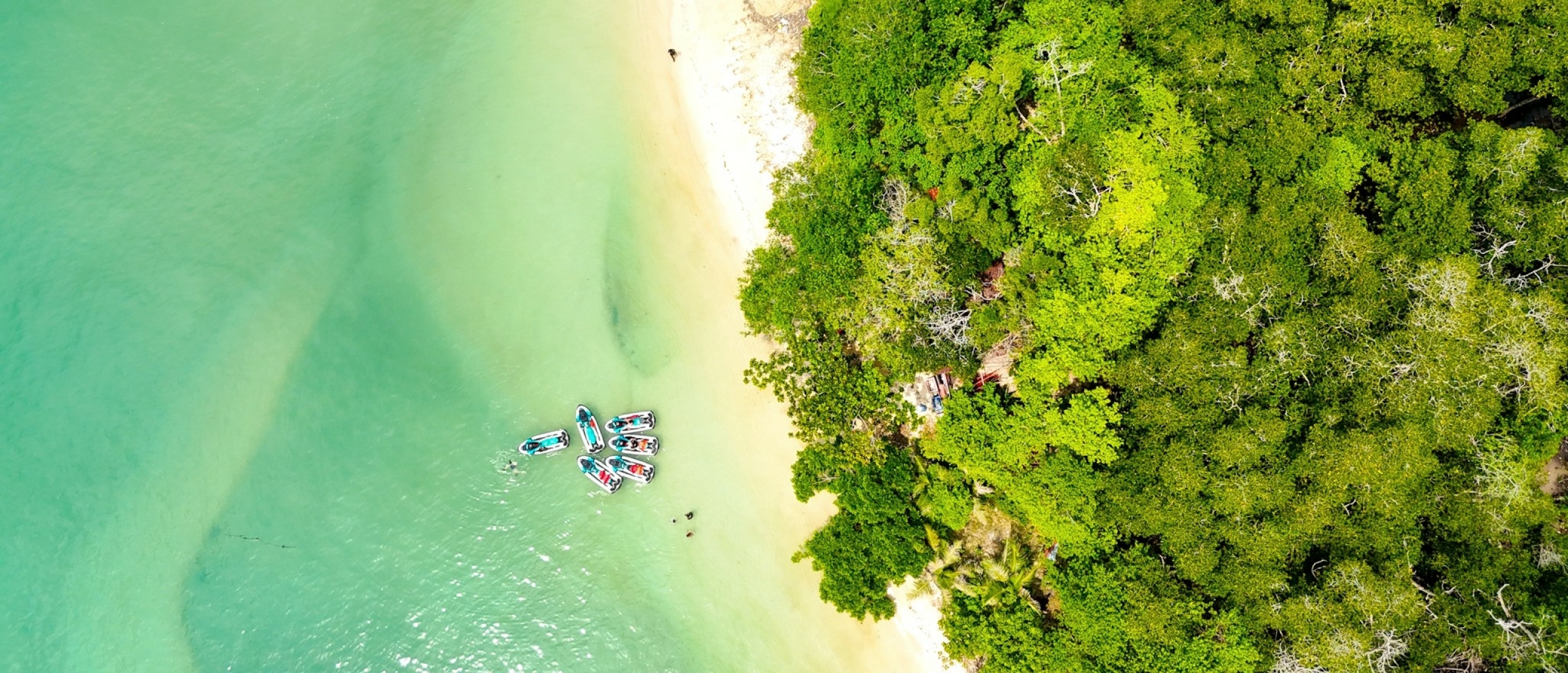 Droneshot strand Langkawi