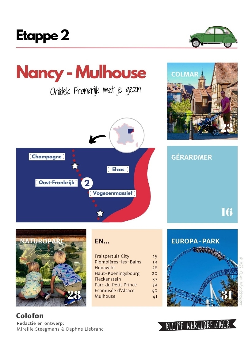 E-book Frankrijk met kinderen Route du Soleil