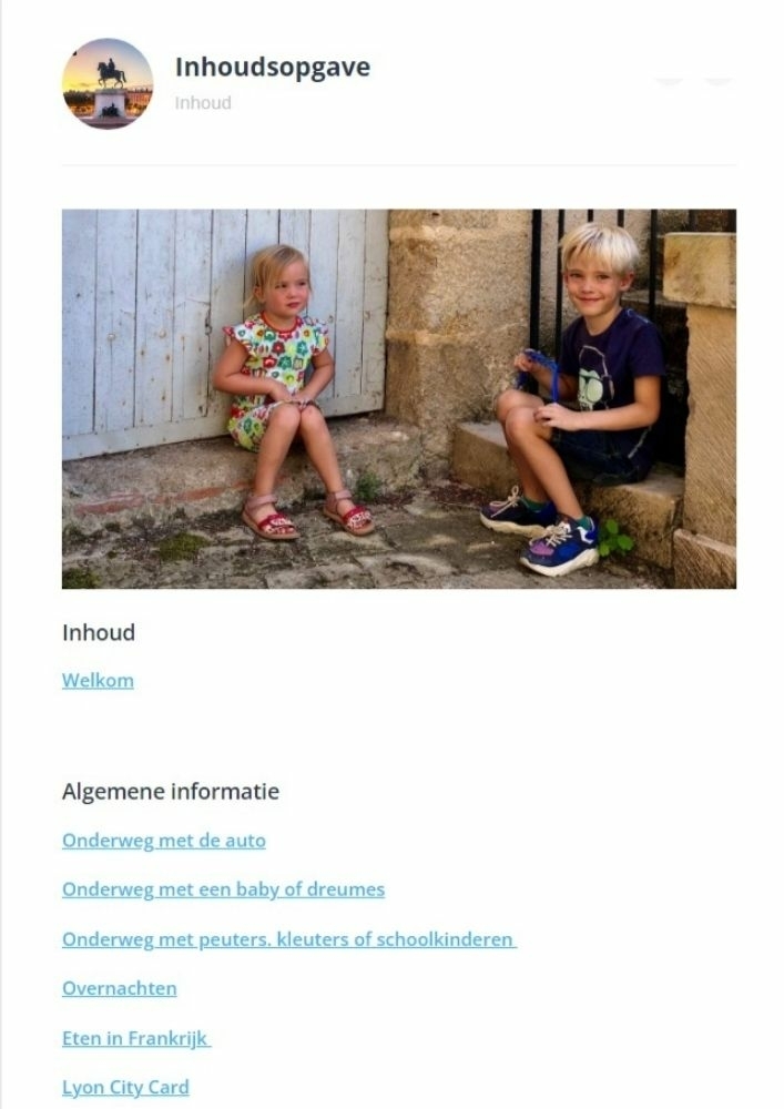 E-Book Lyon met kinderen