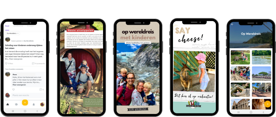 E-book Op Wereldreis met kinderen, met je gezin op reis