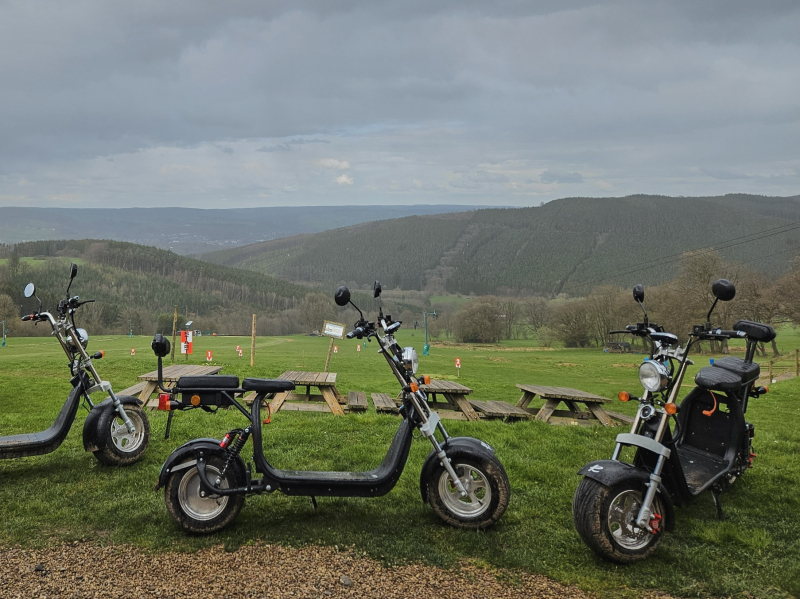 E-chopper huren Ardennen