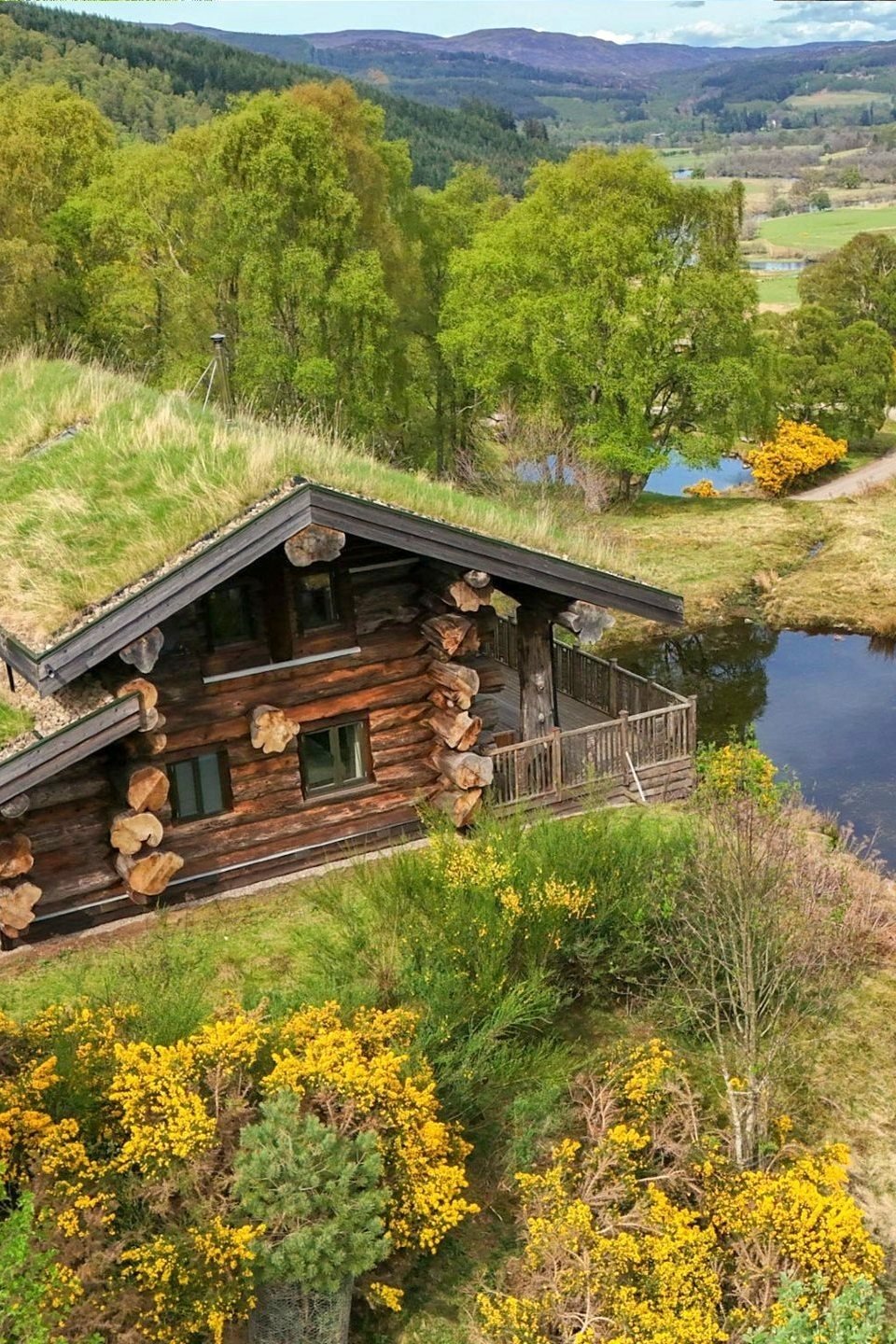 Eagle Brae Log Cabins in Schotland
