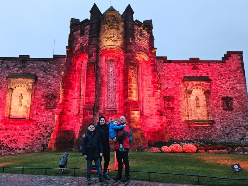 Edinburgh Castle met kinderen