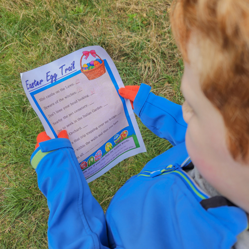Egg Hunt Glamis Castle Schotland