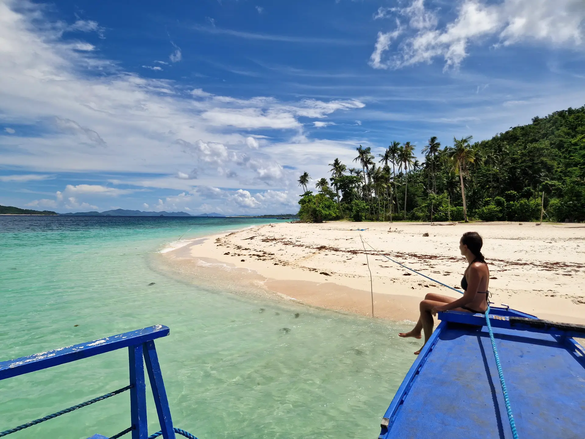 Eilandhoppen tussen Coron en El Nido met een tiener