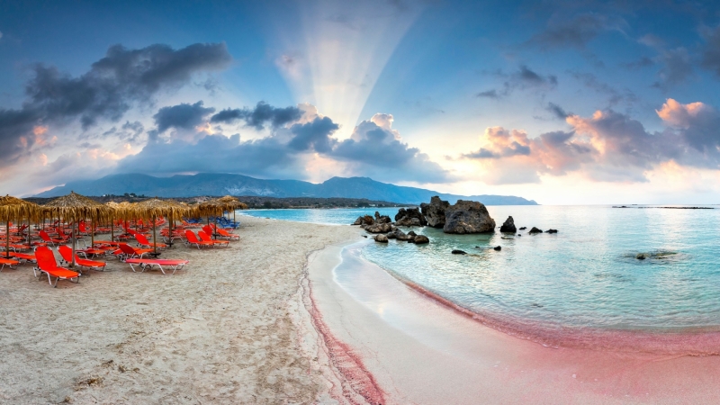 Elafonissi Beach strand Kreta