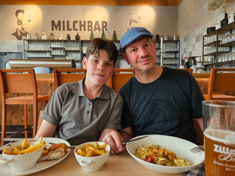 Erlebnissennerei Zillertal lunch restaurant