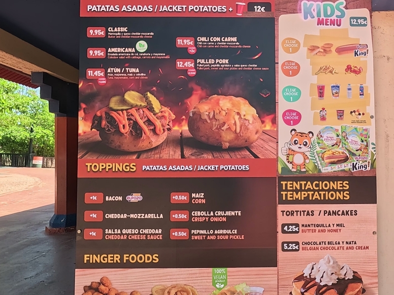 Eten bij Terra Natura Benidorm Eten bij Terra Natura Benidorm