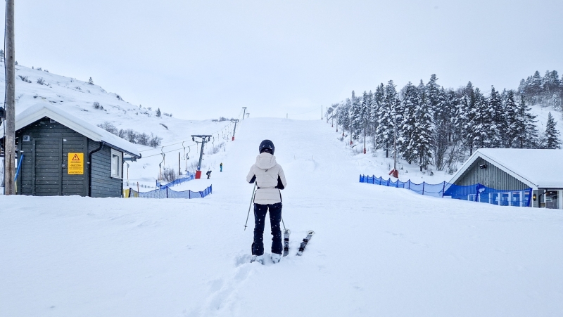 Familie ski plezier Setesdal zuid