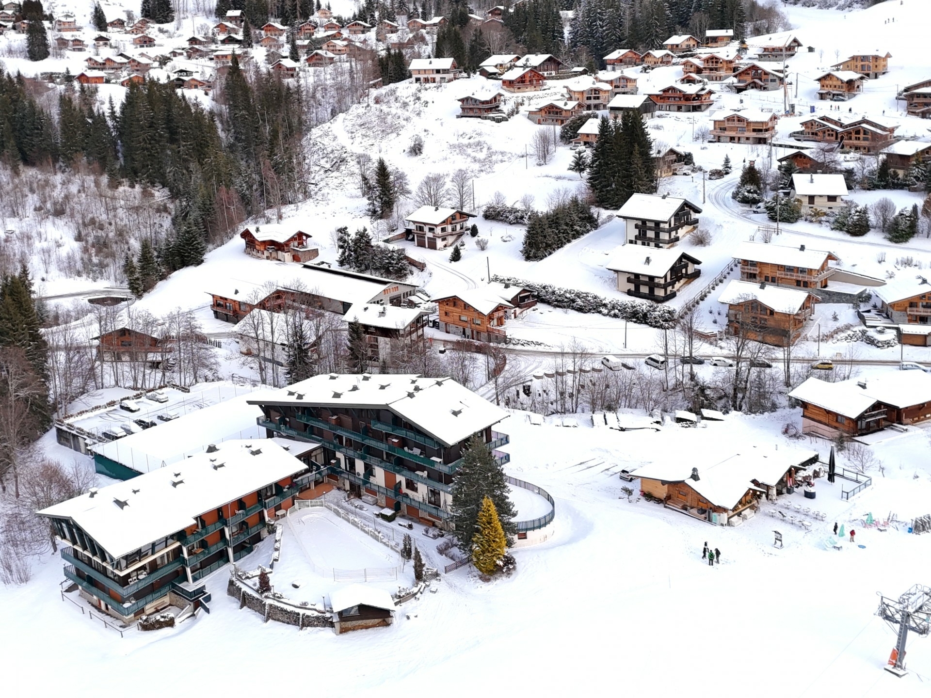 Familiehotel aan de piste Les Gets