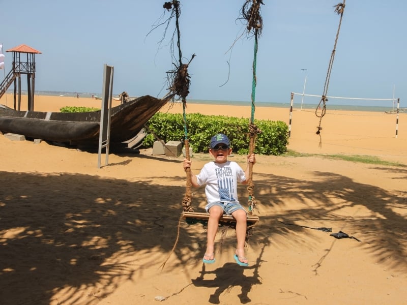 Familiehotel Negombo Sri Lanka aan het strand Familiehotel Negombo Sri Lanka aan het strand