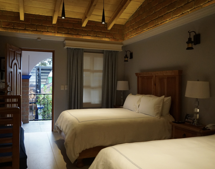 Familiekamer met uitzicht Haciende Valentino