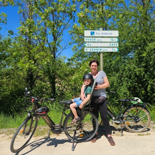 Fietsen in de Ardeche met kinderen