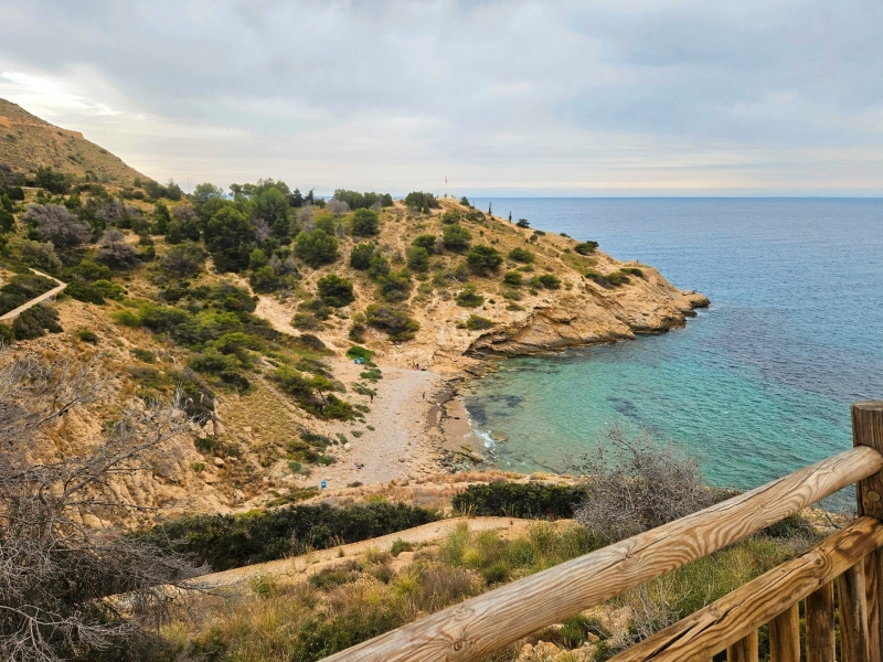 Fietsen in natuurpark Serra Gelada Benidorm