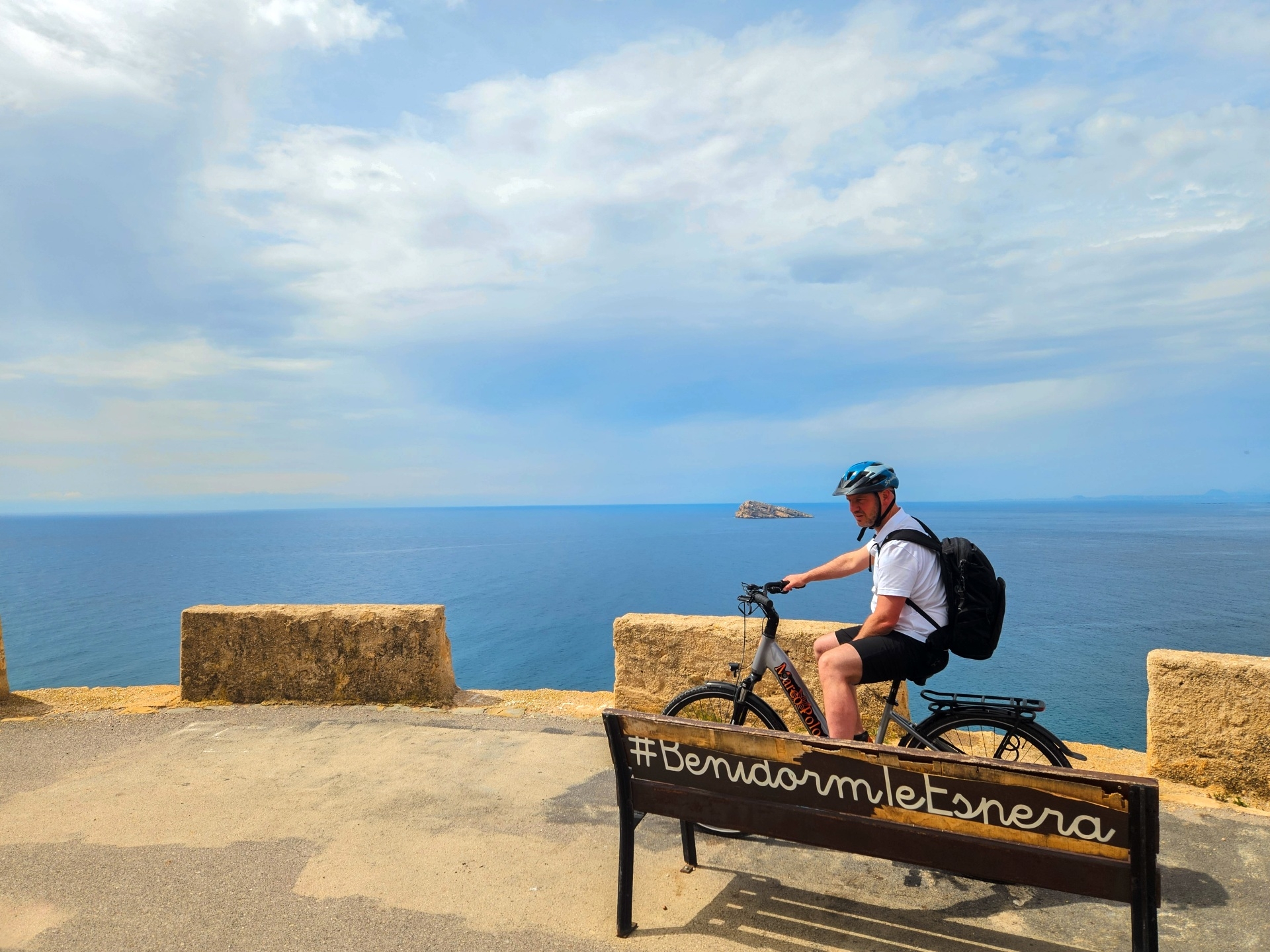 Fietsen bij Serra Gelada in Benidorm Fietsen door natuurpark Serra Gelada bij Benidorm