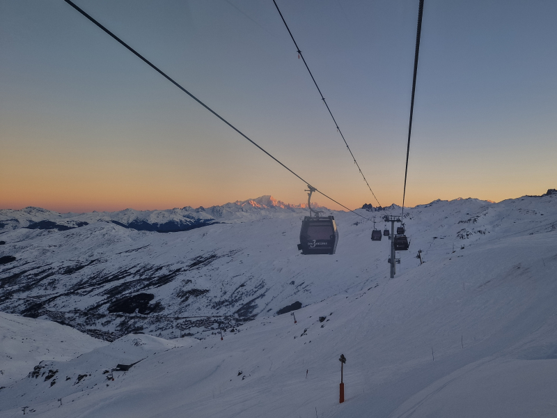 First Track Les Menuires met gezin