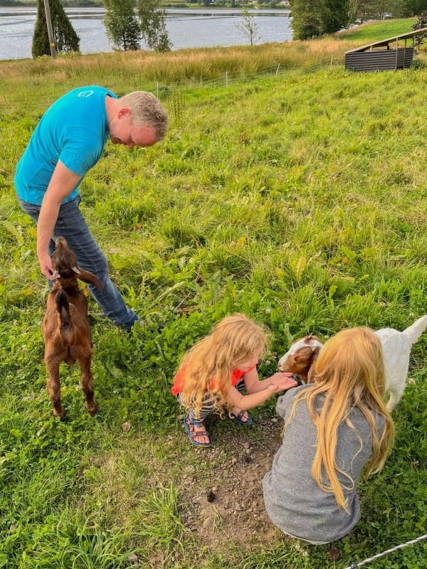 Flakk Gård Sørlandet met kinderen