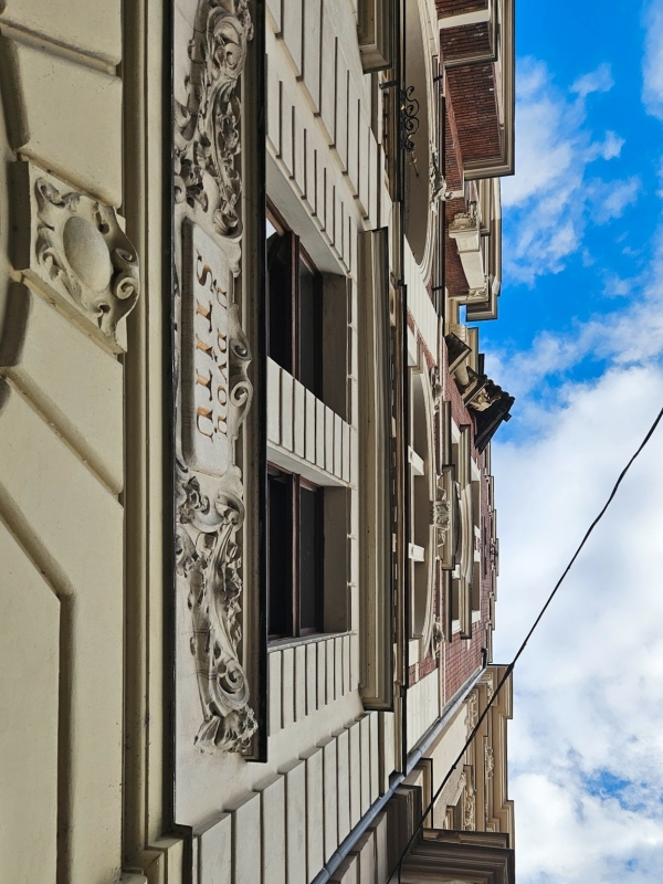 Gebouwen fietsen in Praag