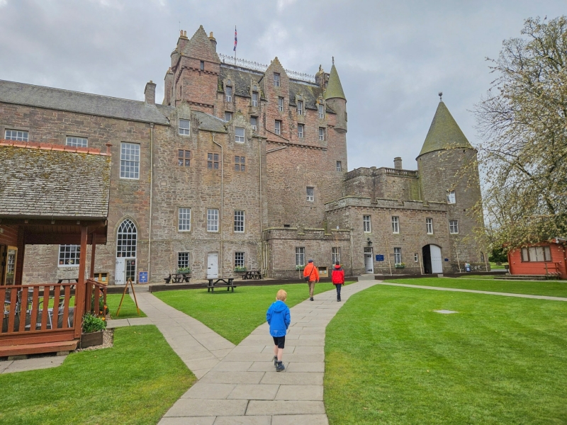 Glamis Castle Schotland entree