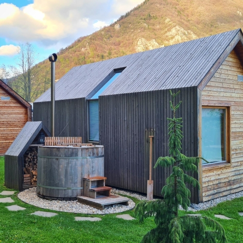 Glamping met hottub Slovenie