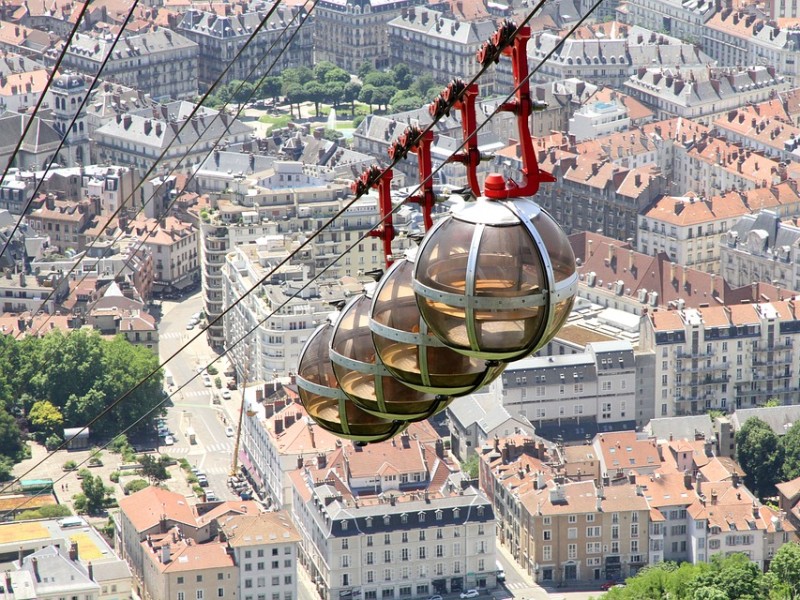 Grenoble cable car