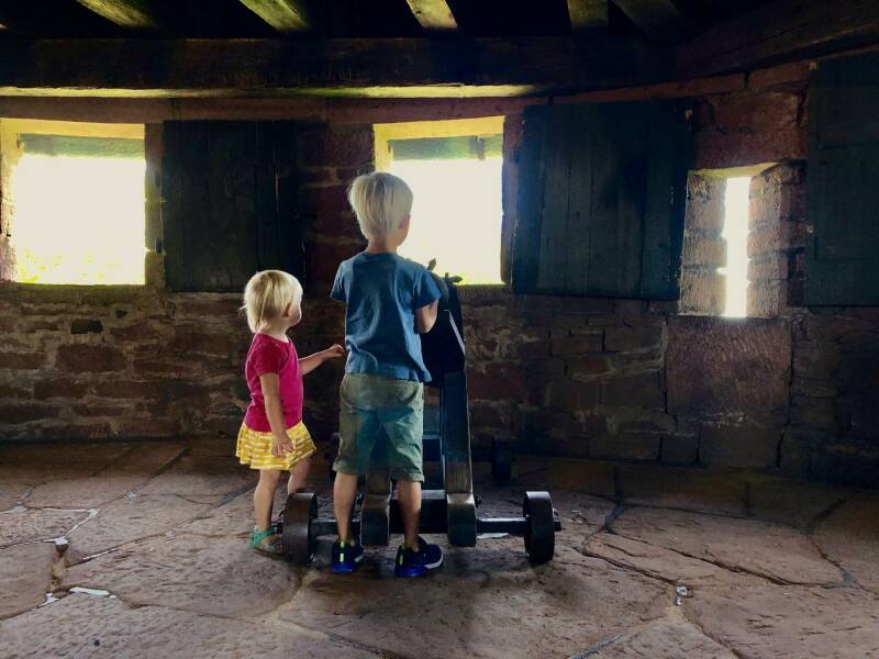 Kastelen in de Elzas met kinderen