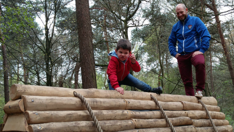 Klimbos Herperduin Herpen met kinderen