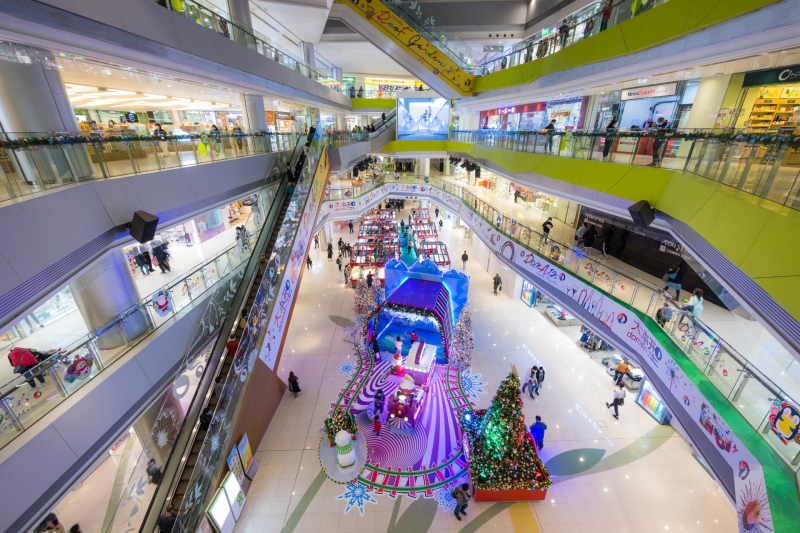 Hong Kong shopping mall