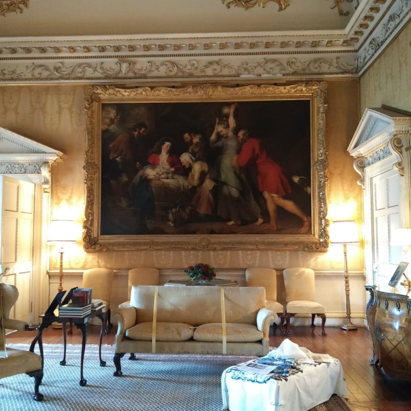 Hopetoun House woonkamer