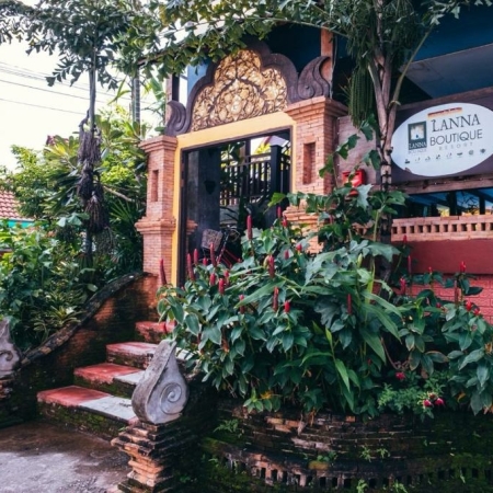 Hotel buiten Chiang Mai centrum met kinderen