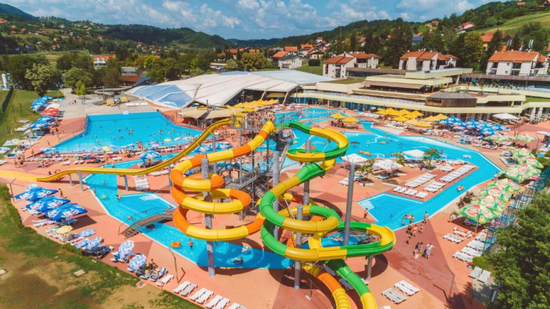 Hotel met waterpark in Kroatie